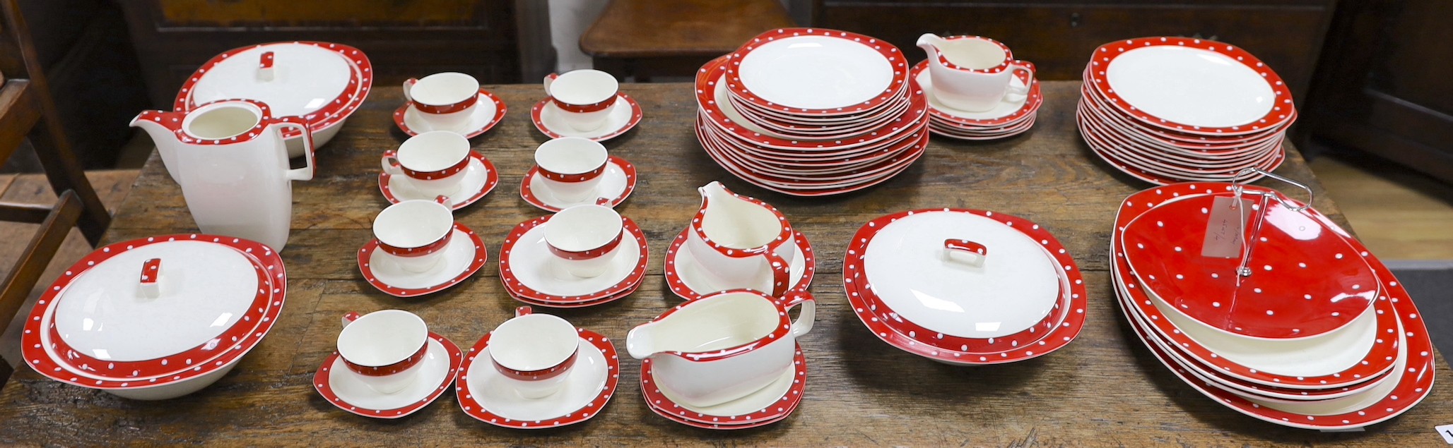 A Midwinter Stylecraft Red Domino pattern part service
